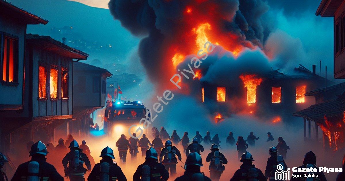 "Aydın Efeler'de Korkutan Yangın: Vatandaşların Dikkati Faciayı Önledi" başlıklı haber için fotoreal