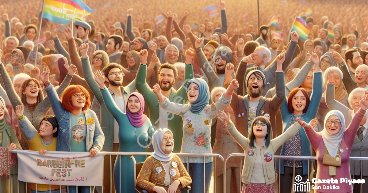 "Merkezefendi'de Gönüller Birleşti: 5. Engelsiz Fest Coşkuyla Kutlandı" başlıklı haber için fotoreal