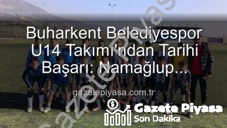 Buharkent Belediyespor U14 Takımı’ndan Tarihi Başarı: Namağlup Şampiyonluk ve Sahada Doğum Günü Kutlaması