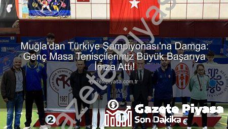 Muğla’dan Türkiye Şampiyonası’na Damga: Genç Masa Tenisçilerimiz Büyük Başarıya İmza Attı!