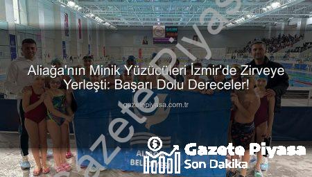 Aliağa’nın Minik Yüzücüleri İzmir’de Zirveye Yerleşti: Başarı Dolu Dereceler!