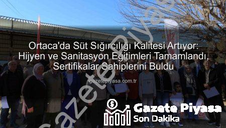 Ortaca’da Süt Sığırcılığı Kalitesi Artıyor: Hijyen ve Sanitasyon Eğitimleri Tamamlandı, Sertifikalar Sahiplerini Buldu