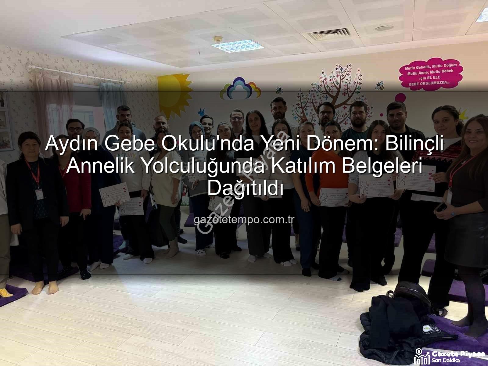 Gebe Okulu Aydın - Aydın'da Gebe Okulu'nda Yeni Dönem Başladı: Anne Adayları Bilgiyle Donanıyor